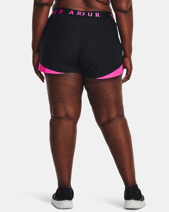 Women's UA Play Up 3.0 Shorts, Black, pdpMainDesktop image number 1